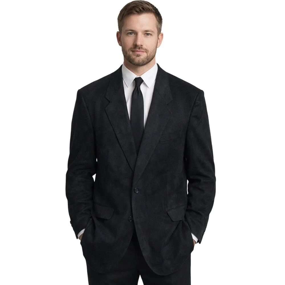 Christian Dior Monsieur Men Black Suit Jacket Blazer Luxury Designer Formal Coat